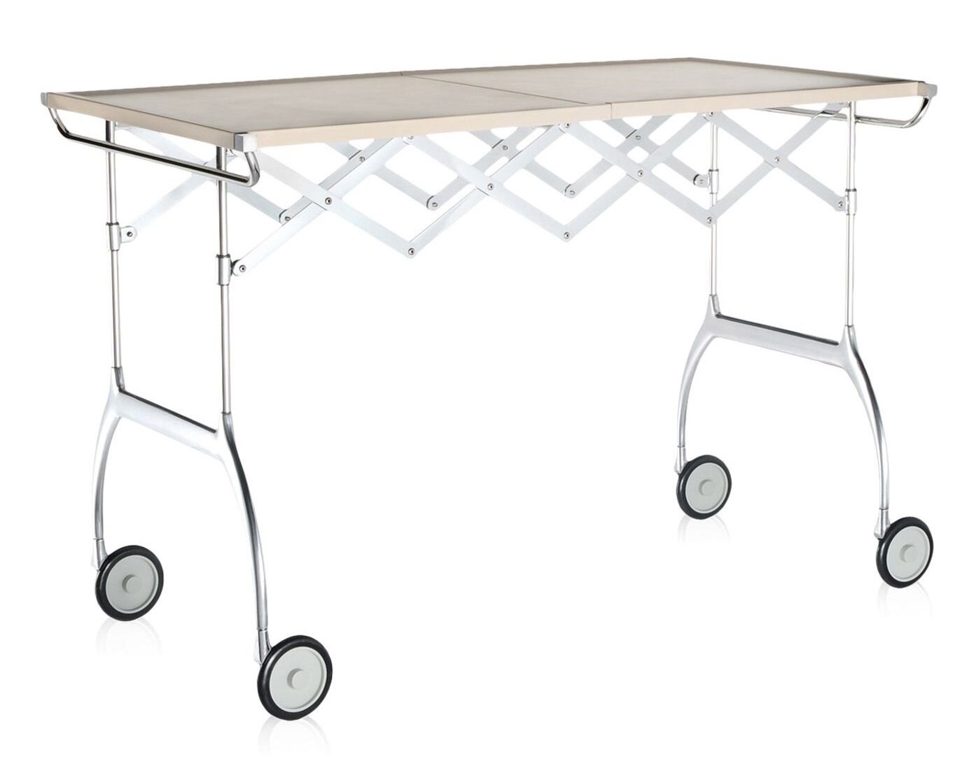 Battista Fold Extendible Table by Kartell Furniture Tables